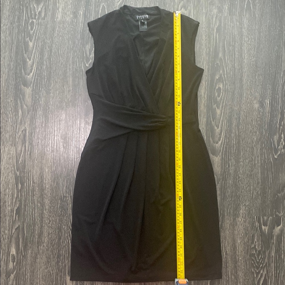 Black V-Neck Dress